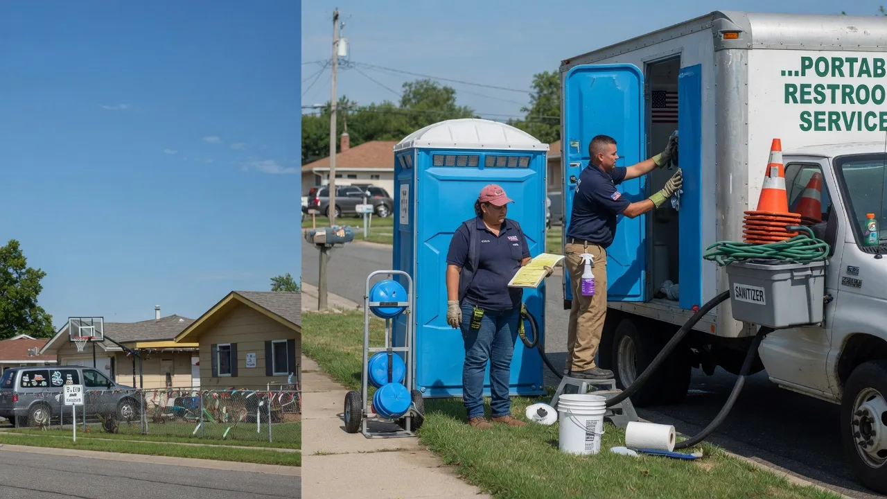 Portable Toilet Rental in Upper Fairmount, MD near me